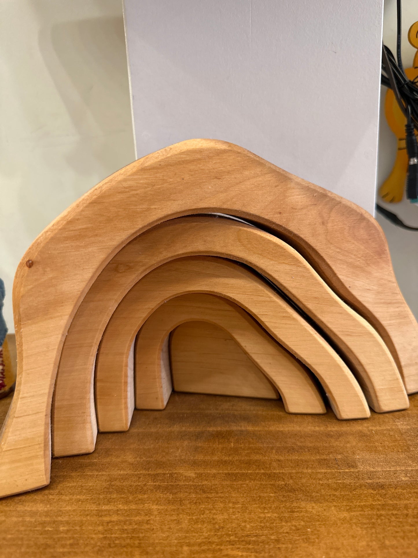 Small Wooden Arch Creche