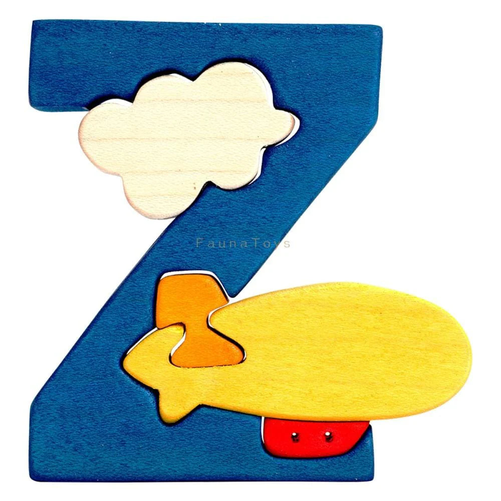 Letter Z maple