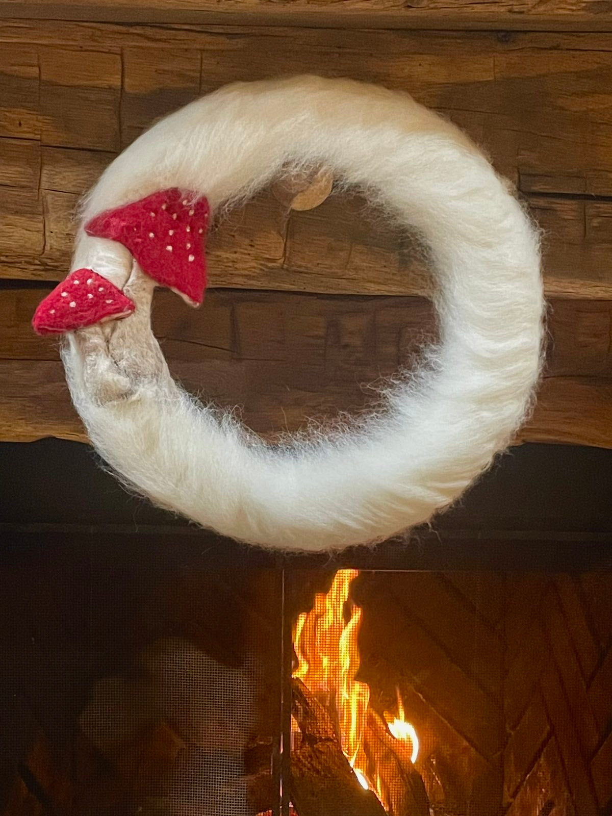 Mushroom wreath