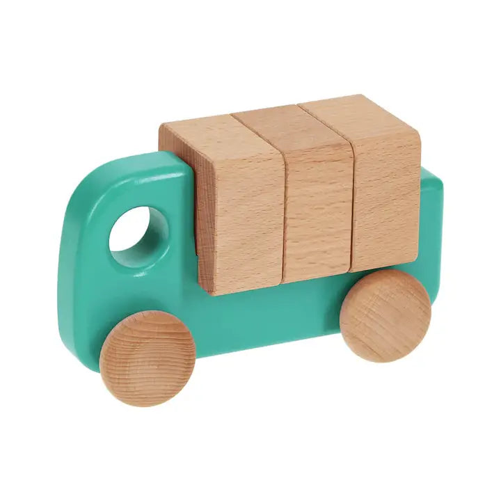 Car with Blocks