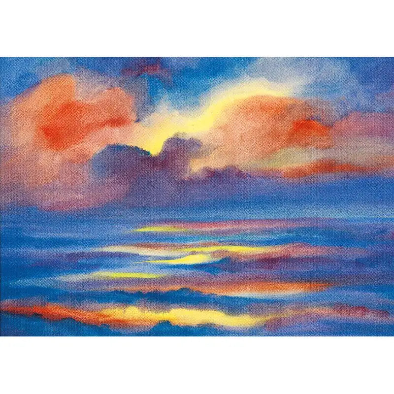 Postcard Marjan van Zeyl - Sunset