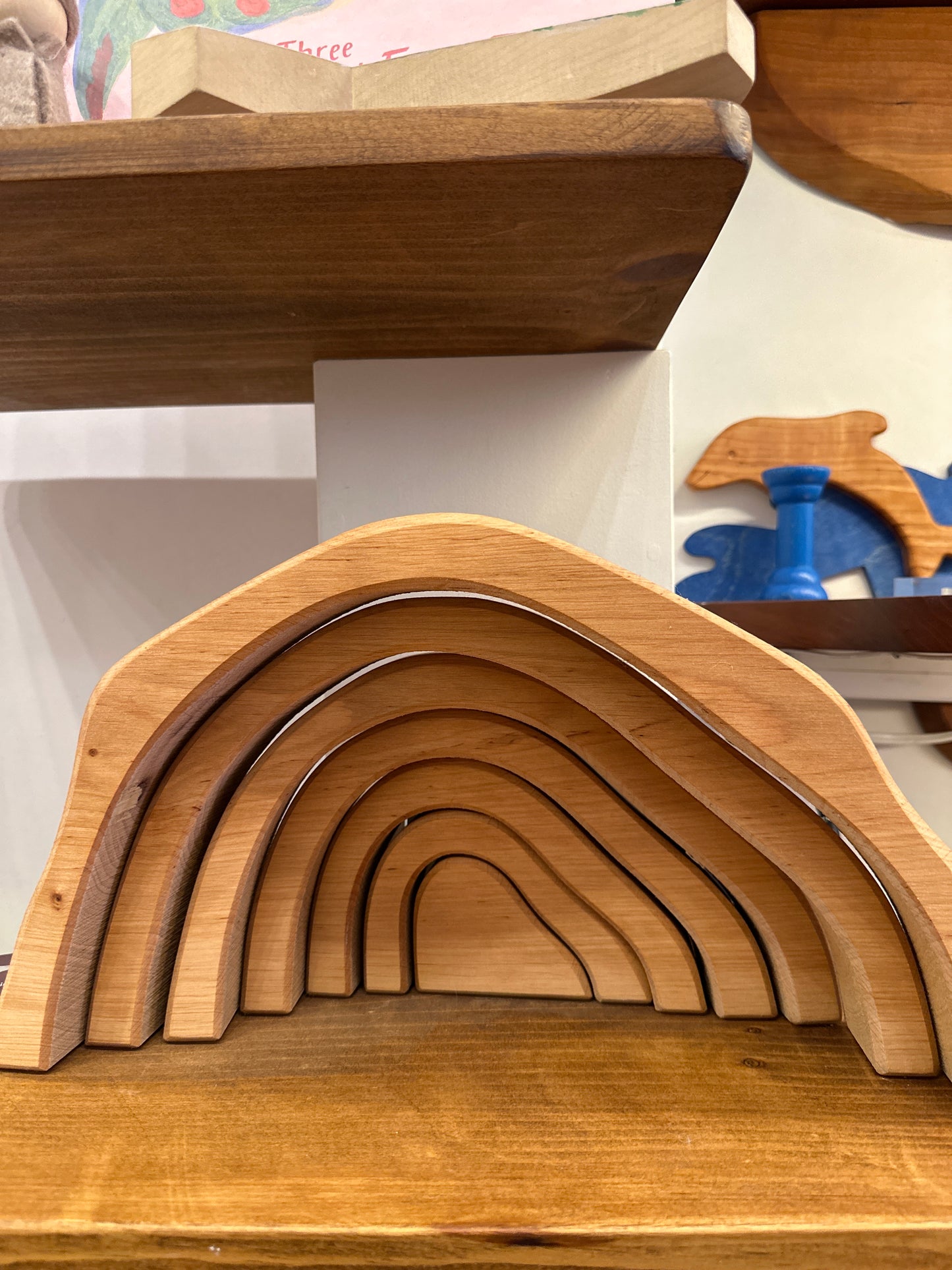 Large Wooden Arch Creche