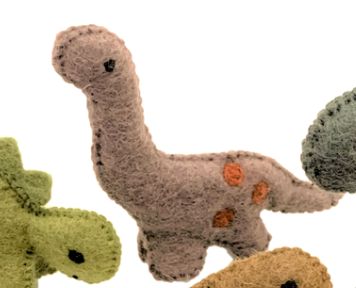 Dinosaurs Natural/1pc