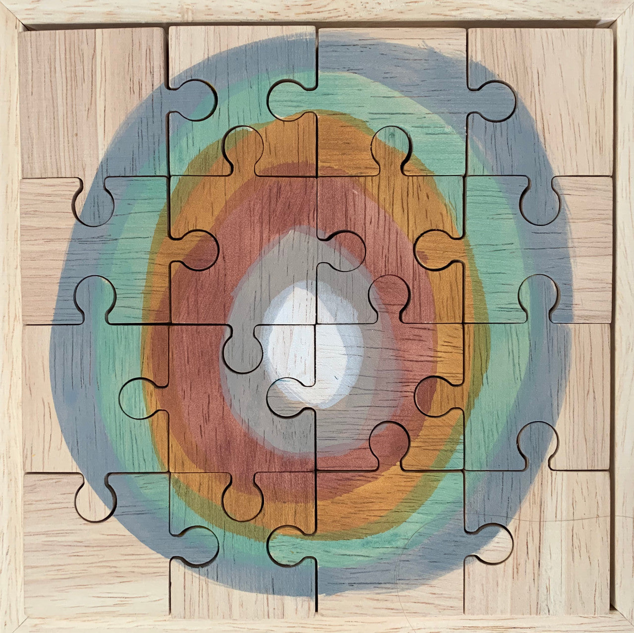 Earth Moon Puzzle/16pc
