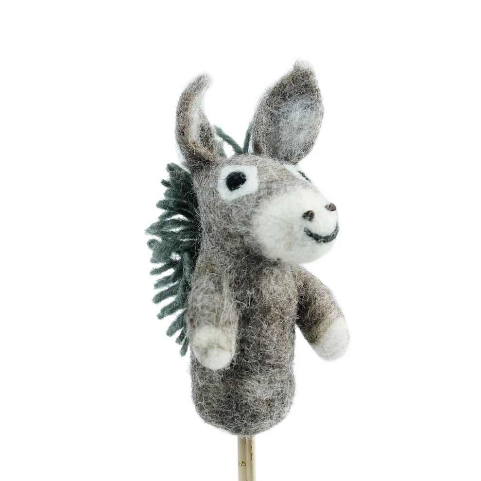 Finger Puppets - Sensory Play - Donkey