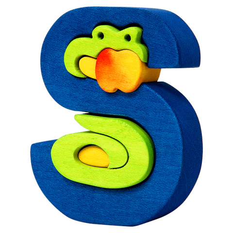 Letter S maple