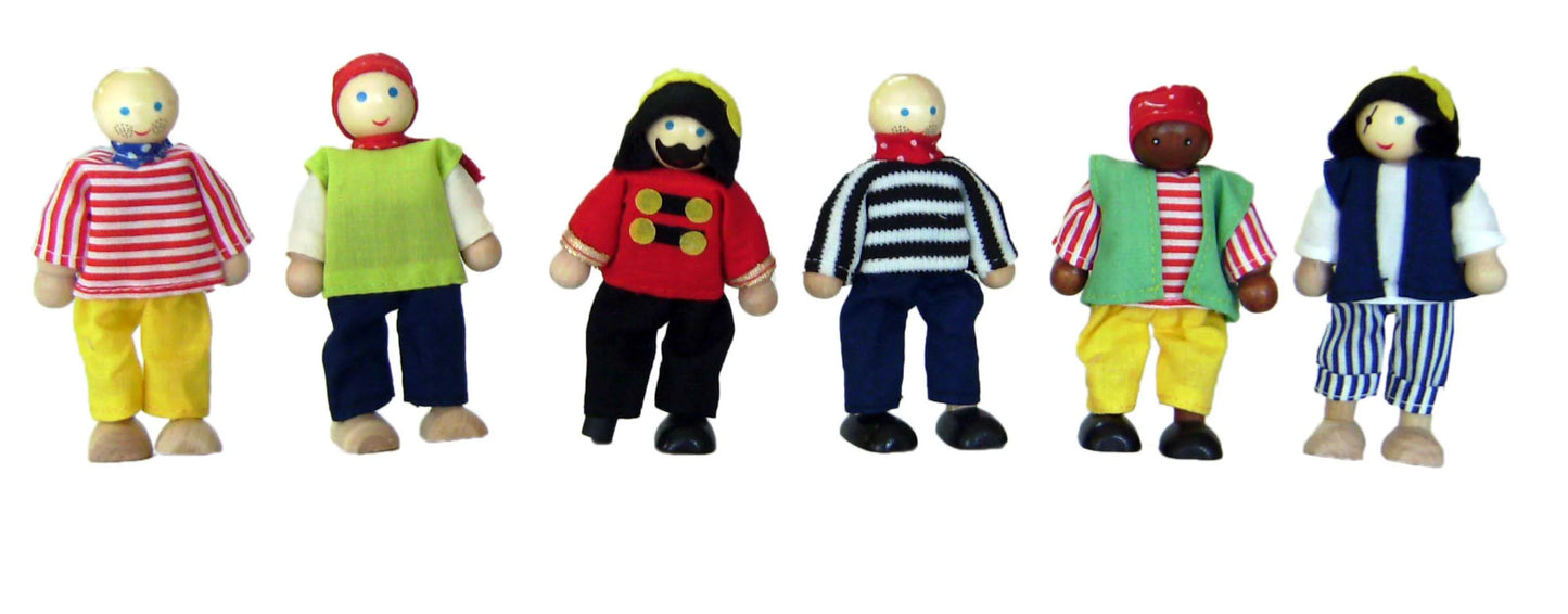 Flexible Dolls Pirates