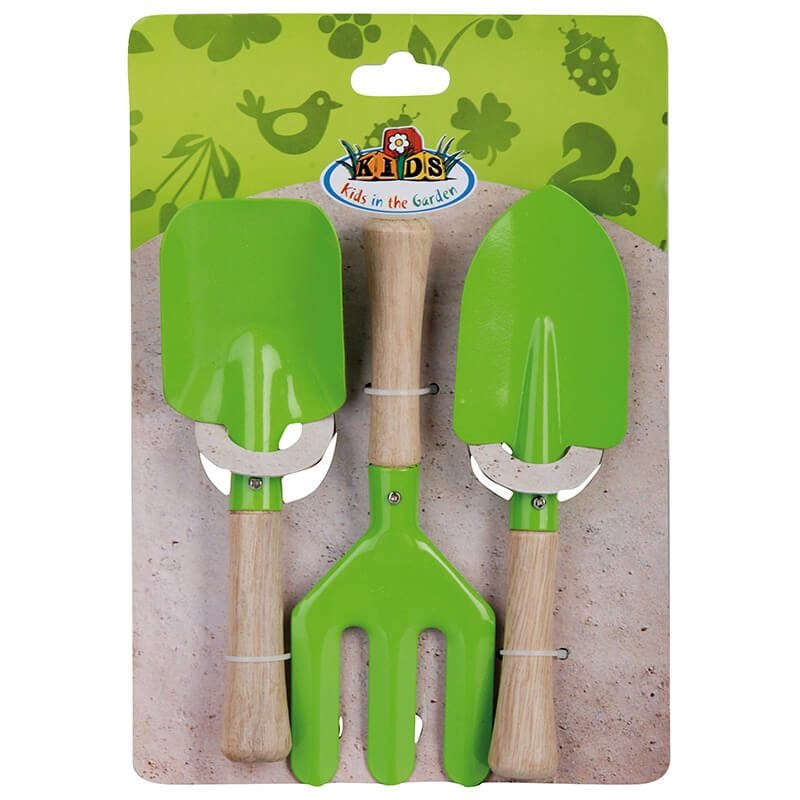 Children's Small Garden Tools Set, Metal,