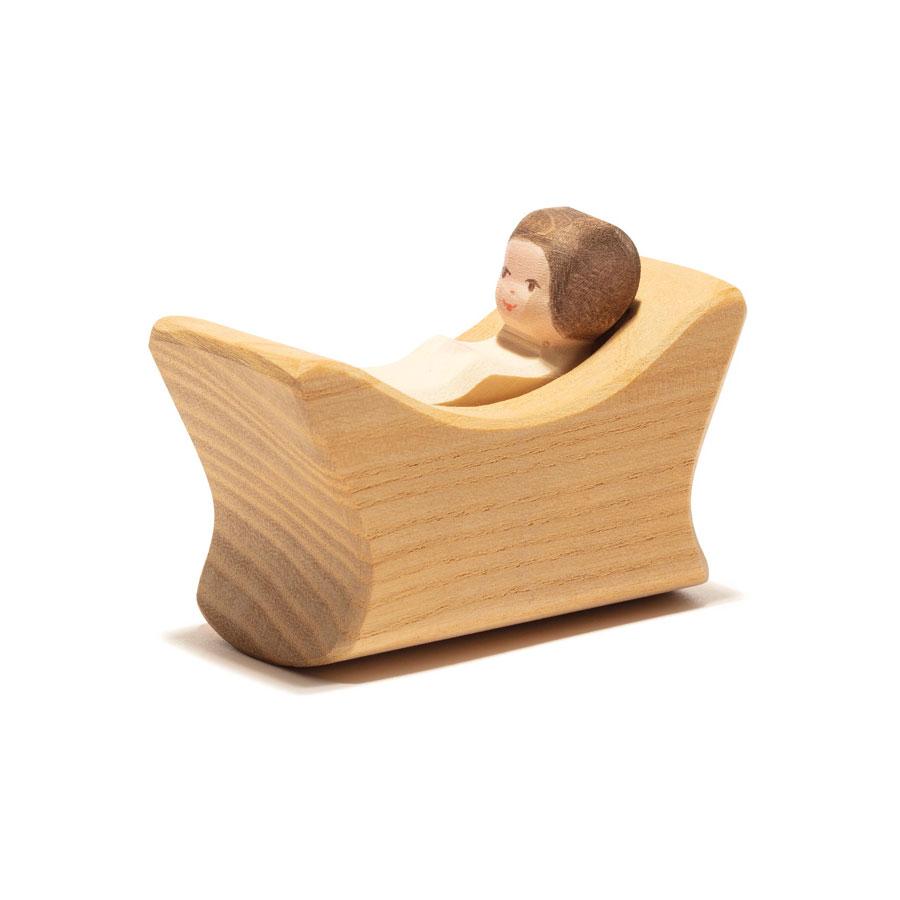 child in crib