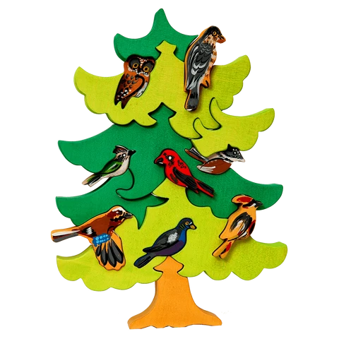 North-European Bird Tree Puzzle