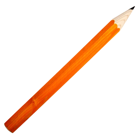 Orange Large Pencils