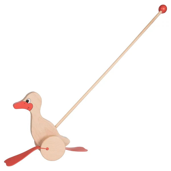 Push-along animal - Duck