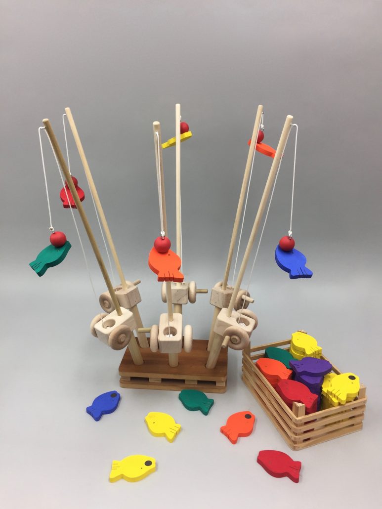 Fishing Pole w/ Magnetic fish