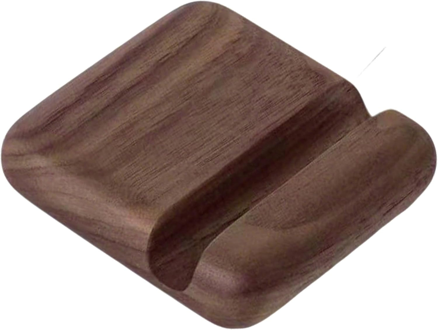 natural bark edge phone stand