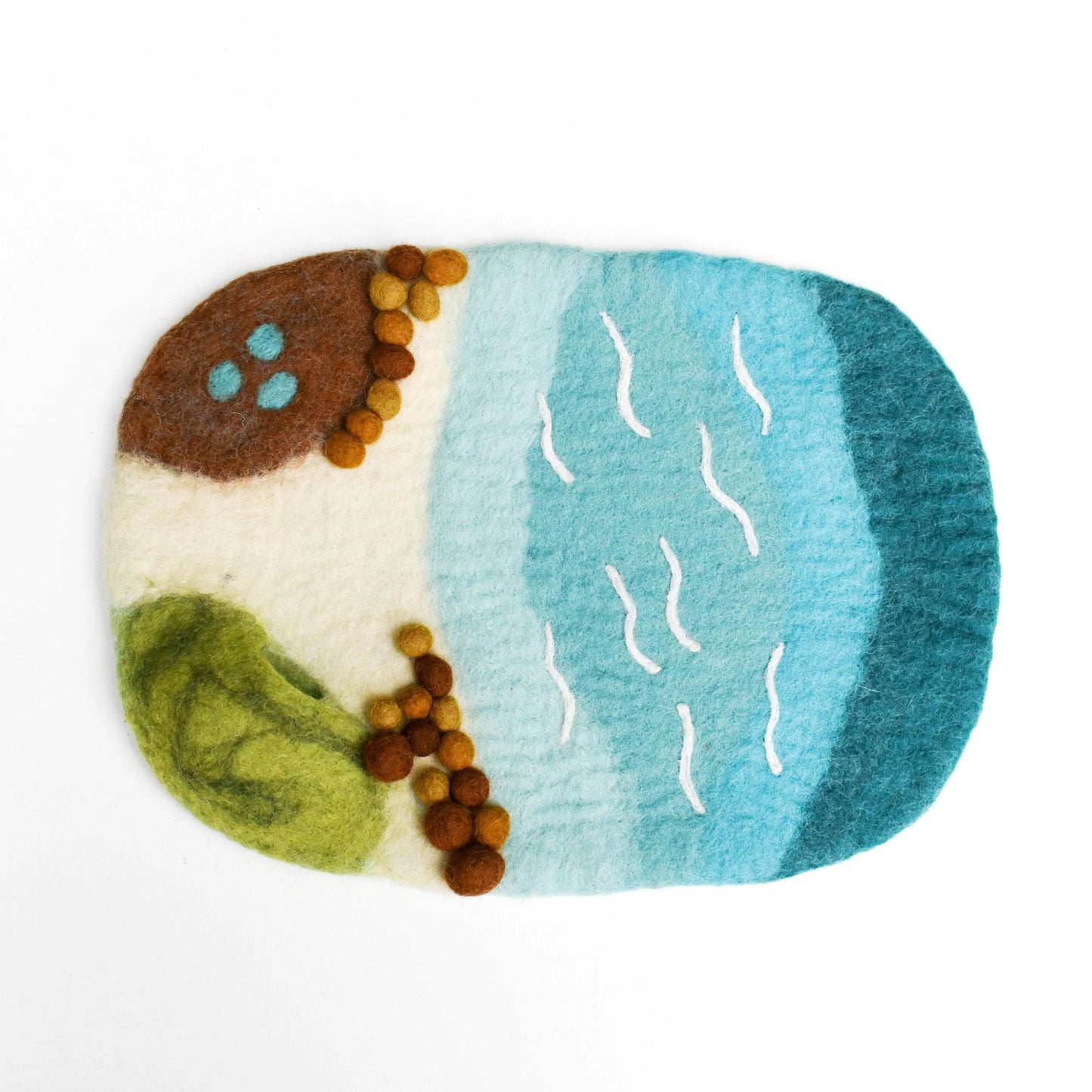 Sea, Beach and Rockpool Play Mat