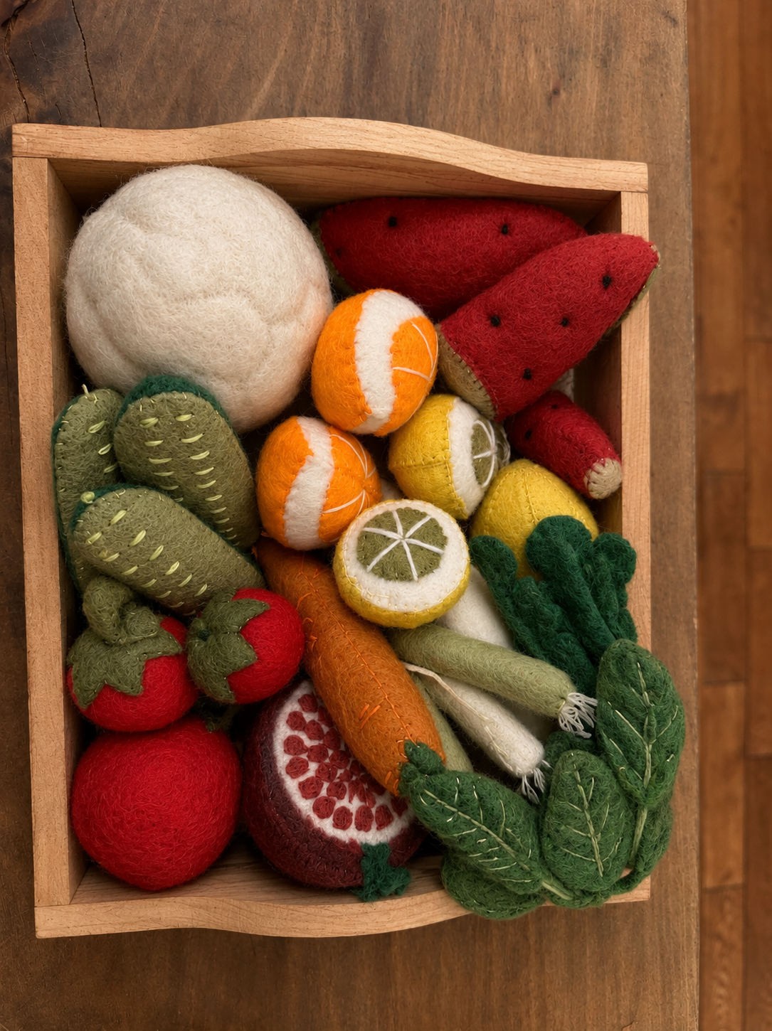 vegetable tray/