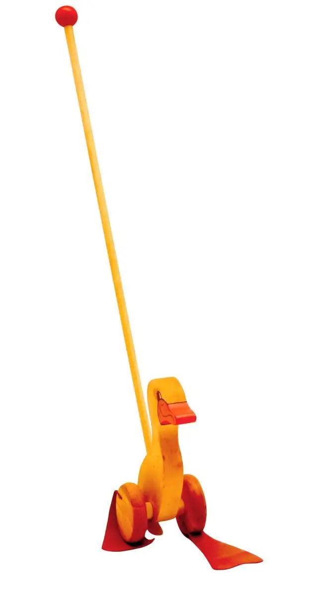 Flapping Duck Push Toy