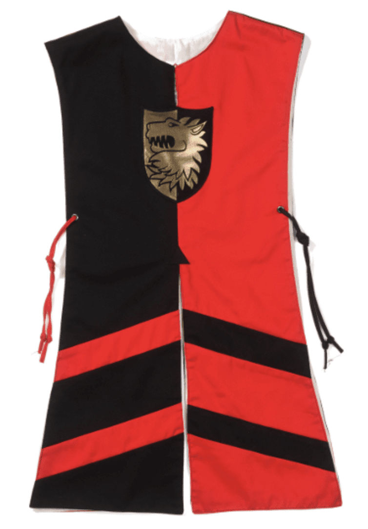 G714 Surcoat Paul Lion Black/Red S1