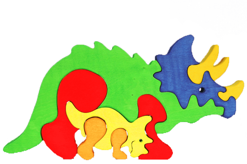 Triceratops Family Puzzle