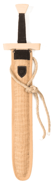 WS122 Swordset long, jute darkbrown