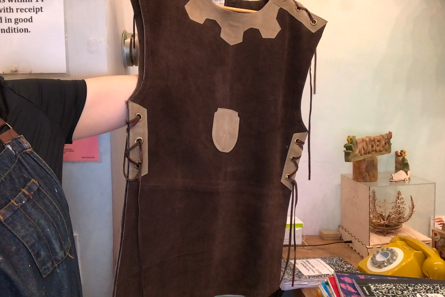 dress knight leather S