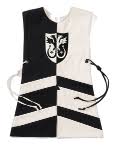 G214 Surcoat Blk/Wht S1