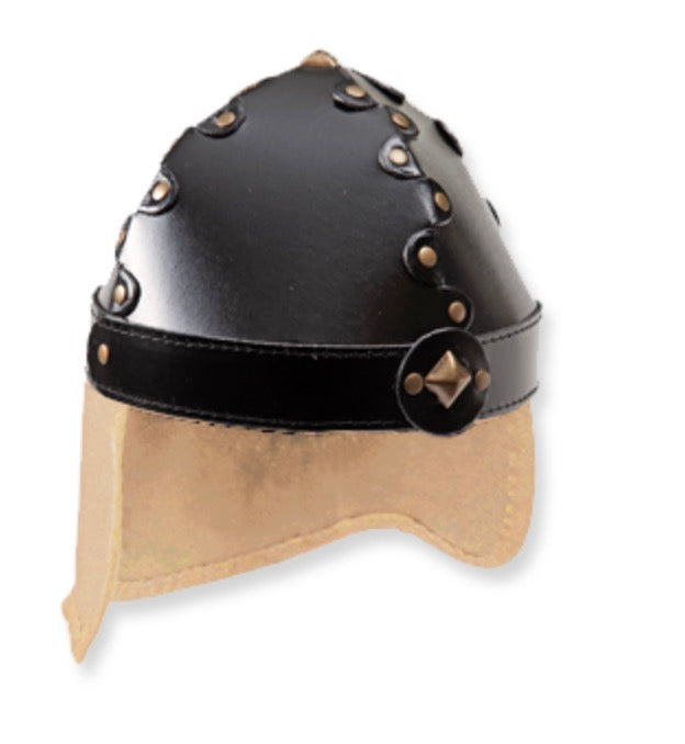 K02 Knight's helmet linnen white