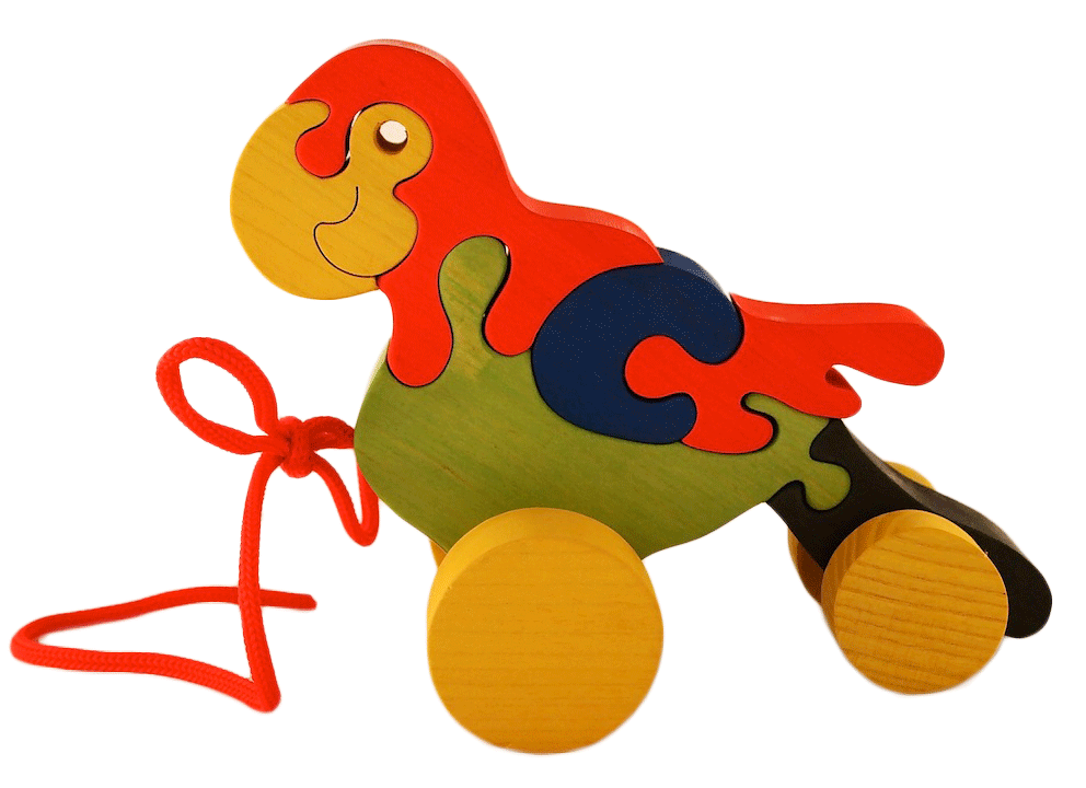 Parrot Pull Toy