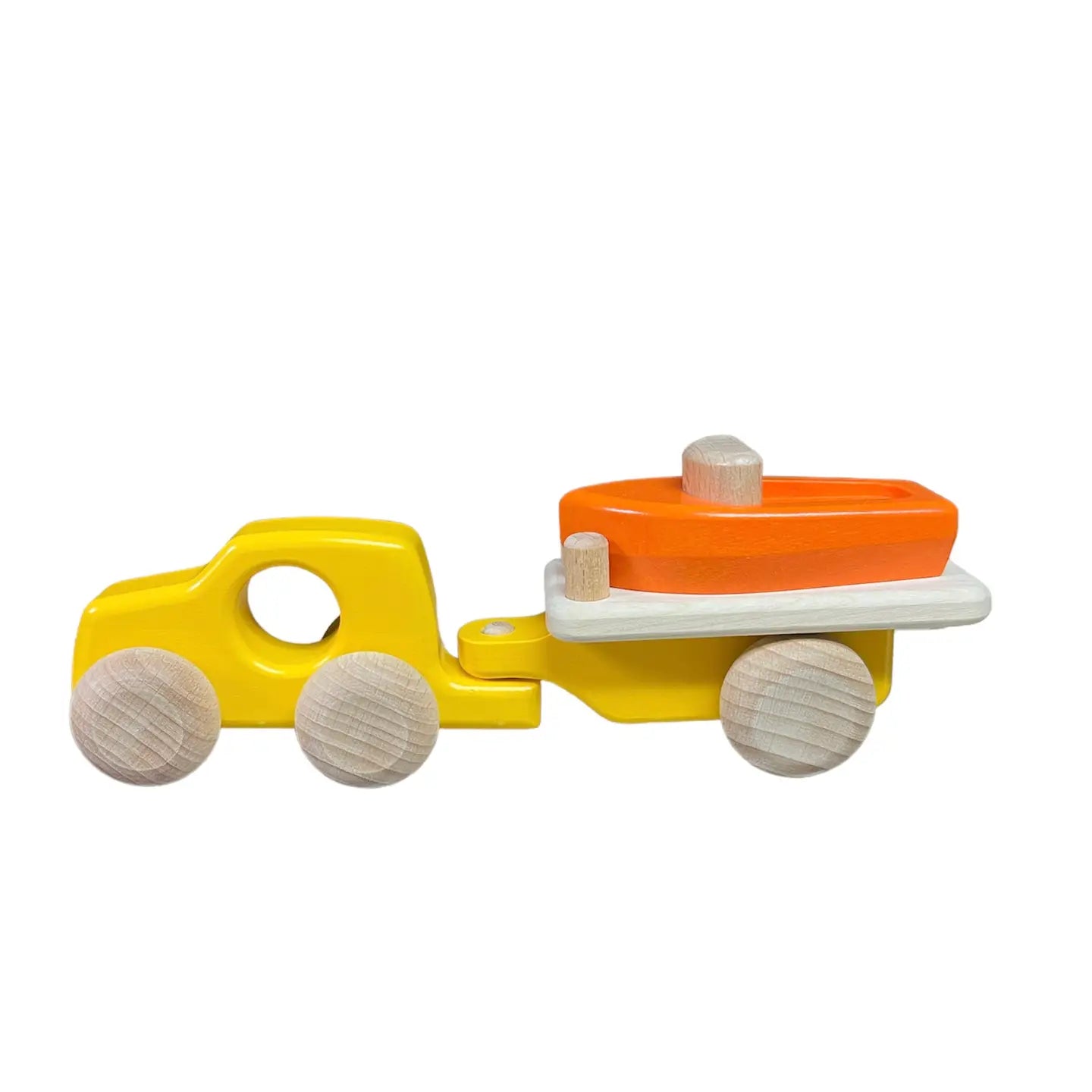 Car with boat