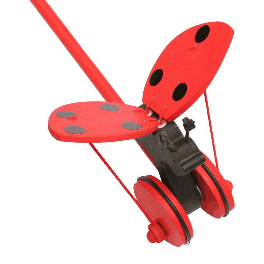 Ladybug Push Toy