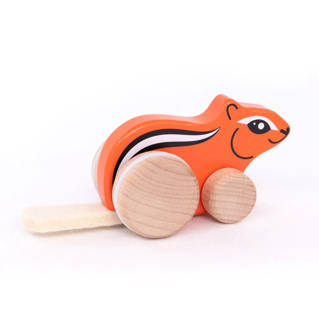 Chipmunk Push Toy