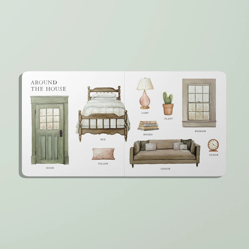 Our Big Book of First Words (Board Book)