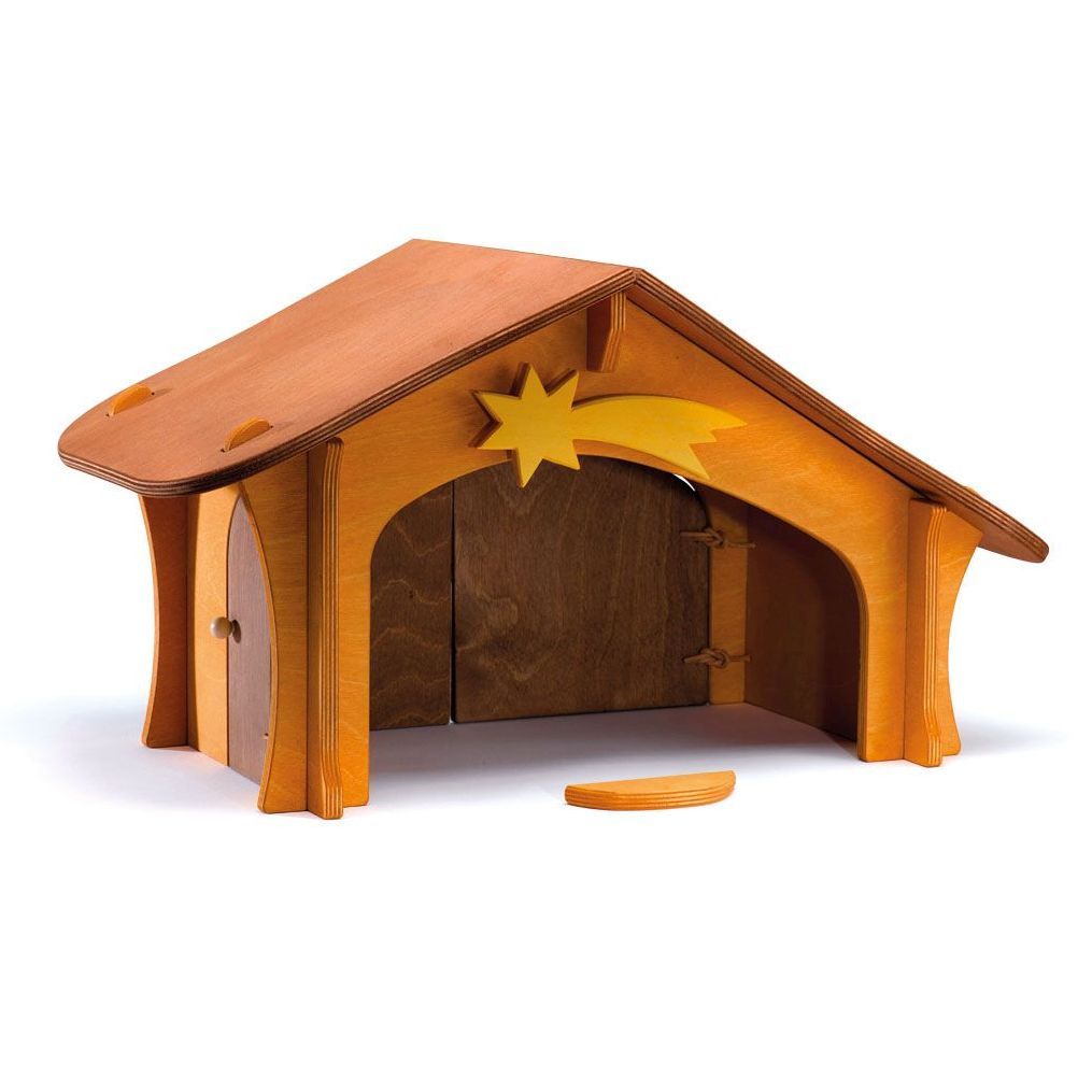 Nativity Stable with star