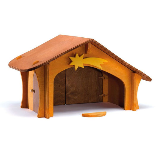 Nativity Stable with star