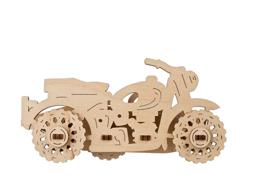 Hagrid's Flying Motorbike 3D Coloring model