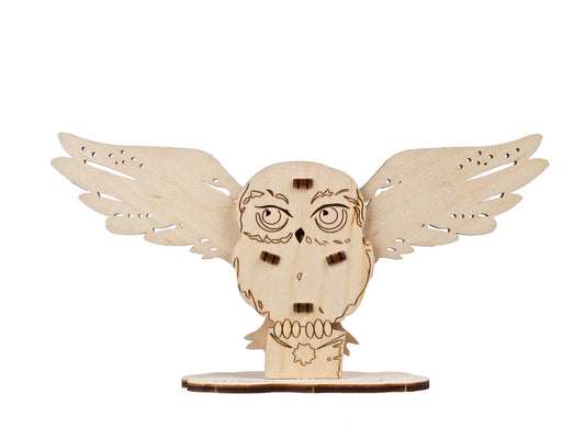 Hedwig™ Owl 3D Coloring model