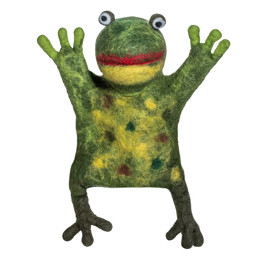 Hand Puppet Frog