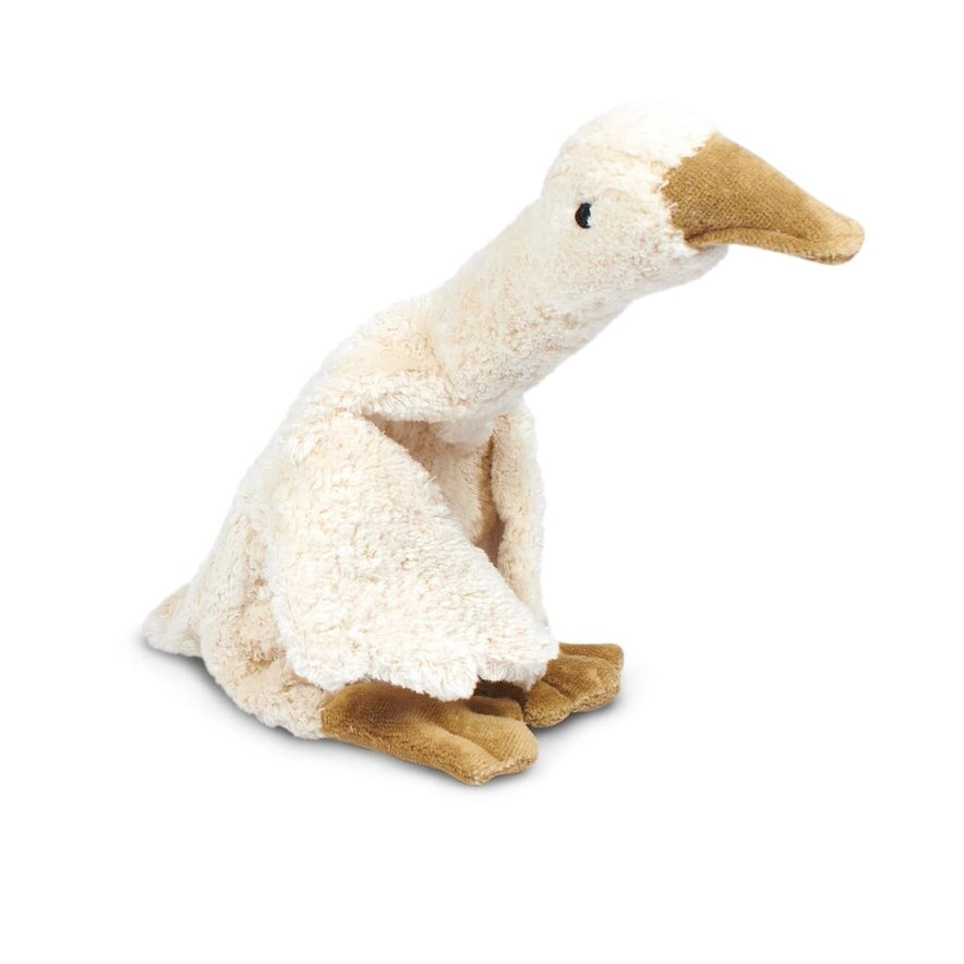Cuddly Animal White Goose Small