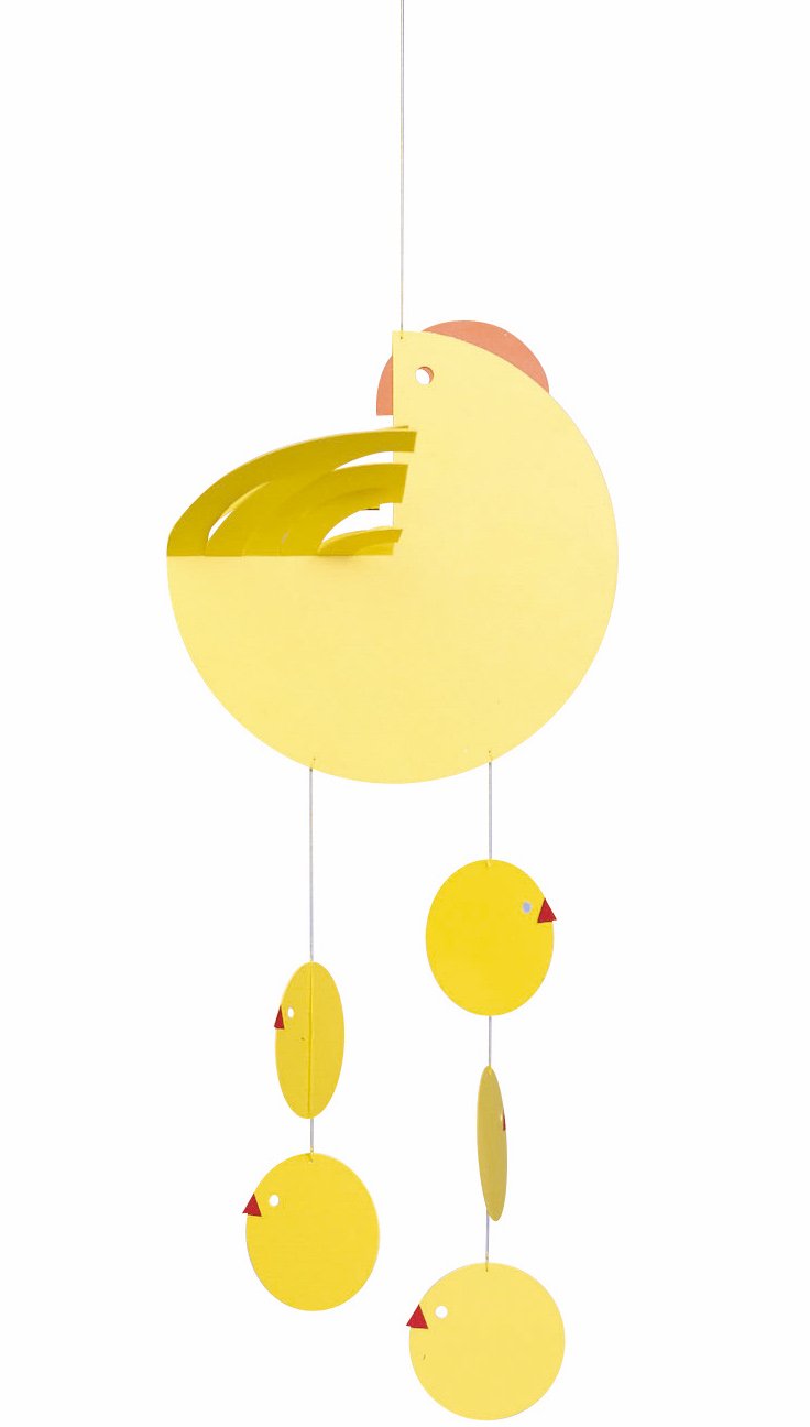 Easter Hen Mother Yellow