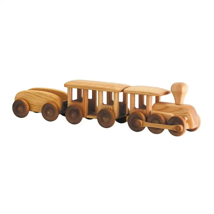 Telleby Wooden Toy Train with Wagons