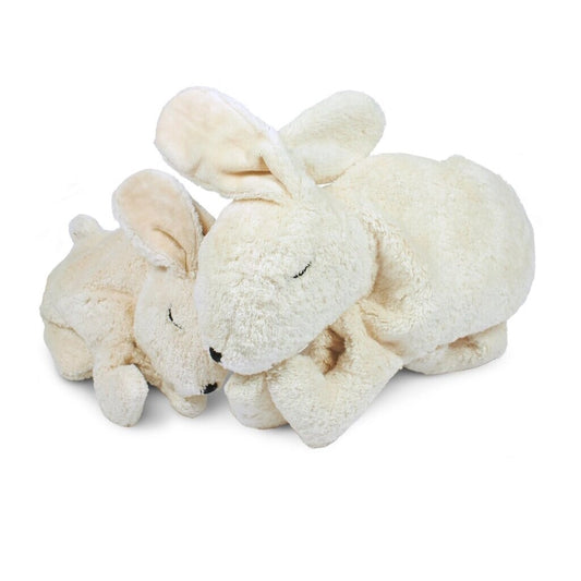 Cuddly Animal White Rabbit Small