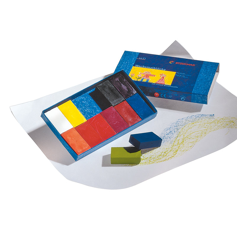 Stockmar Wax Block Crayons Box -32 assorted colors