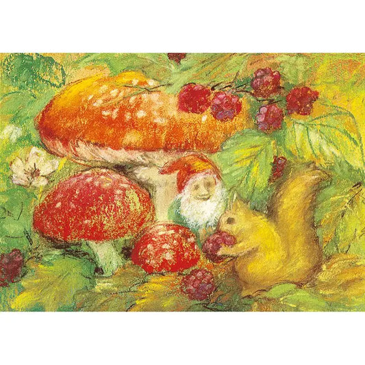 Postcard Marjan van Zeyl - Autumn
