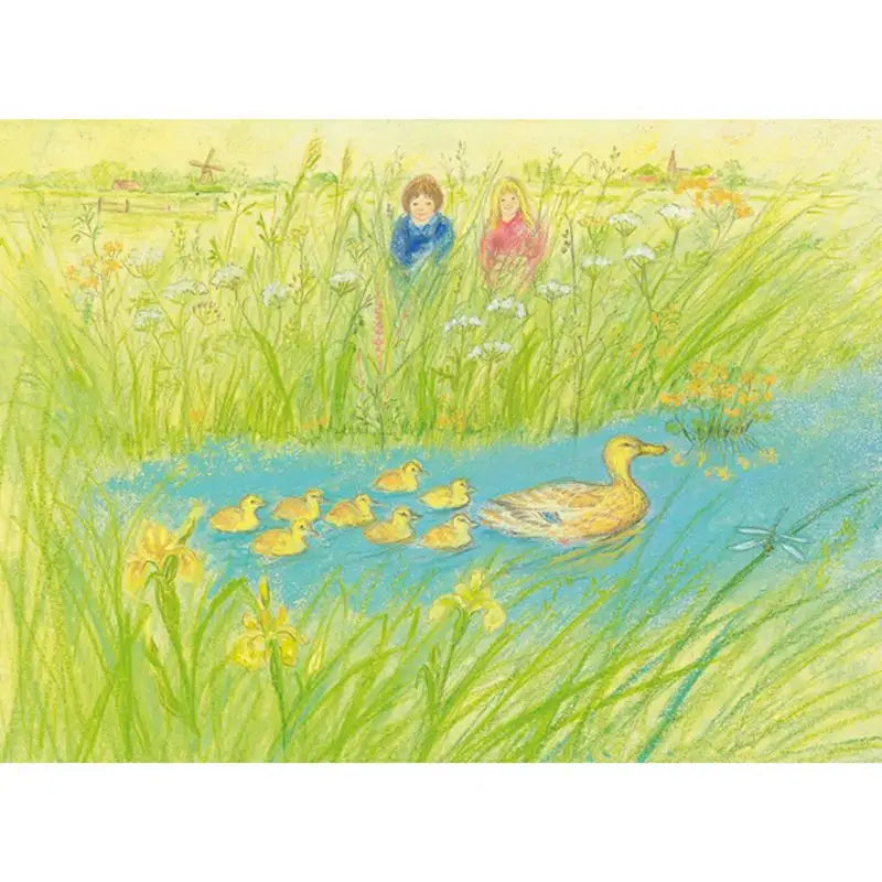 Postcard Marjan van Zeyl - At the Border