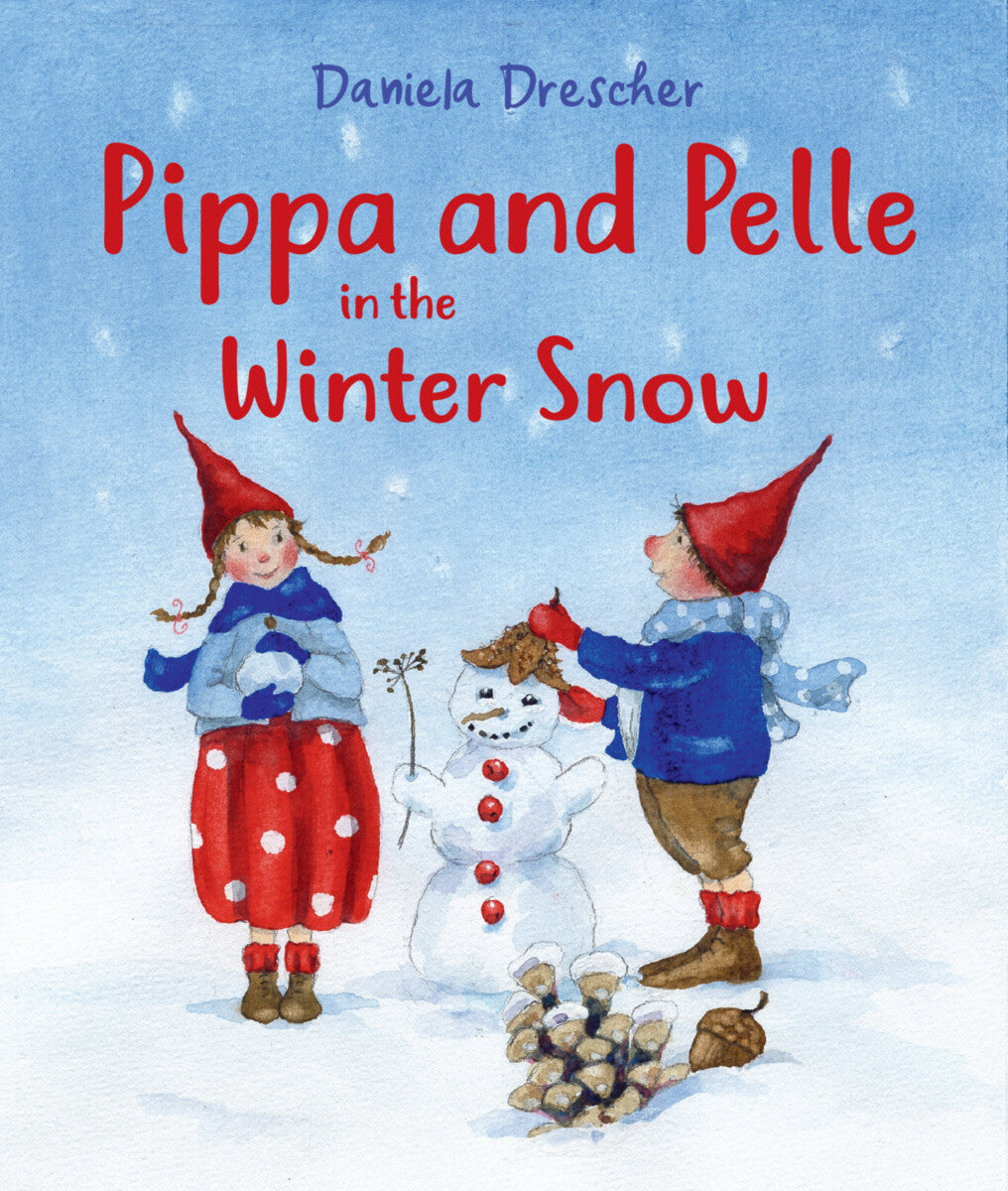 PIPPA AND PELLE IN THE WINTER SNOW