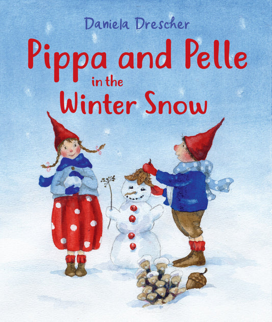 PIPPA AND PELLE IN THE WINTER SNOW