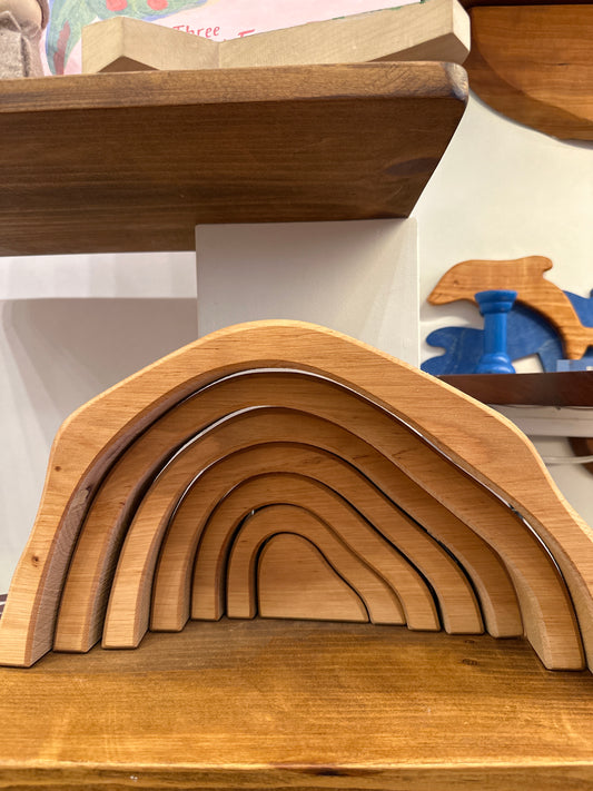 Large Wooden Arch Creche