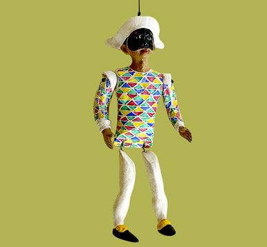 Small Marionette Arlecchino (Male)