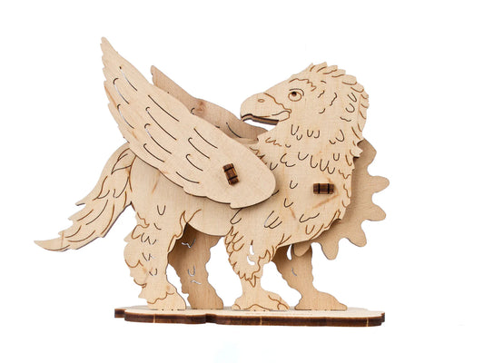 Buckbeak™ Hippogriff 3D Coloring model
