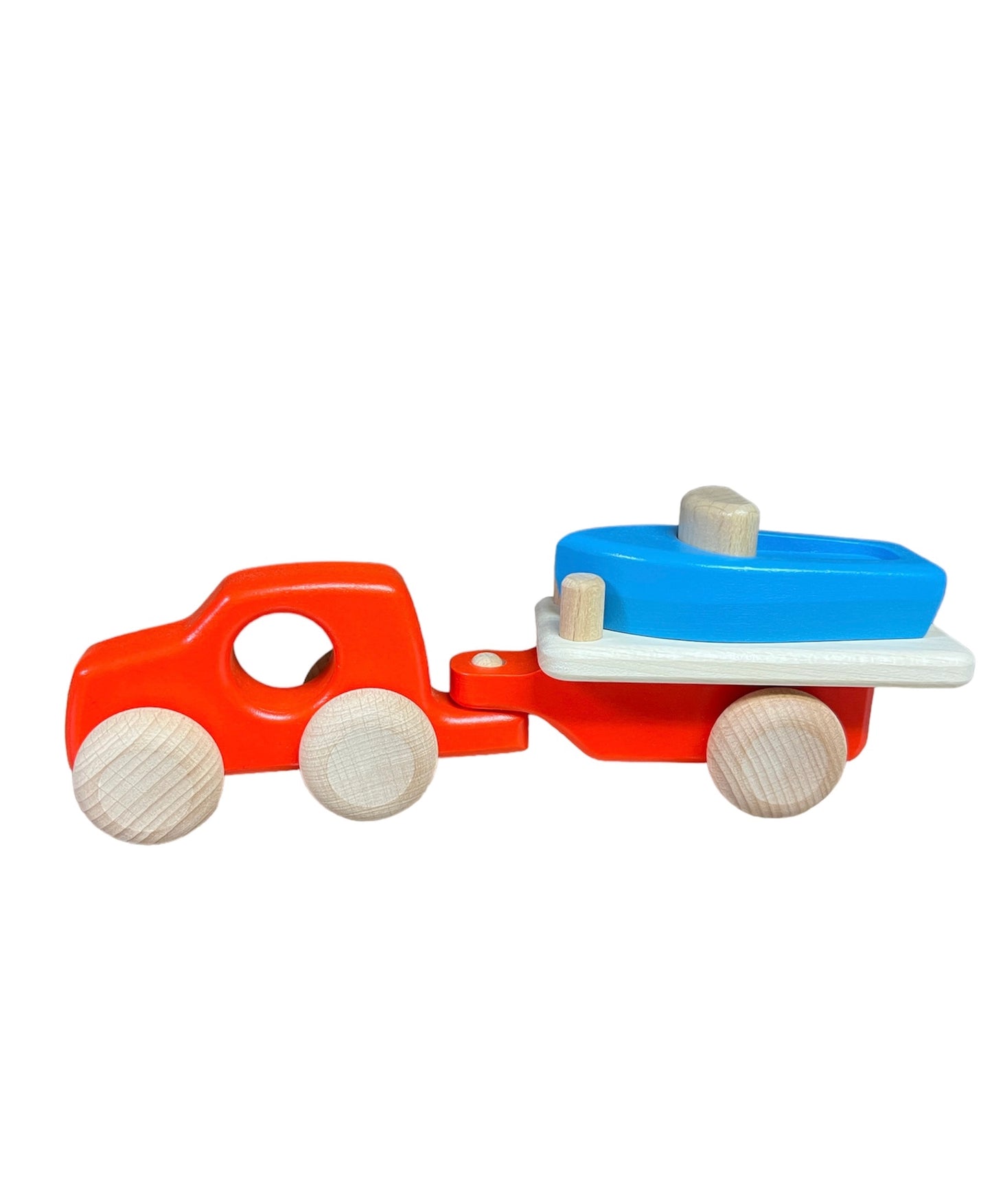 Car with boat